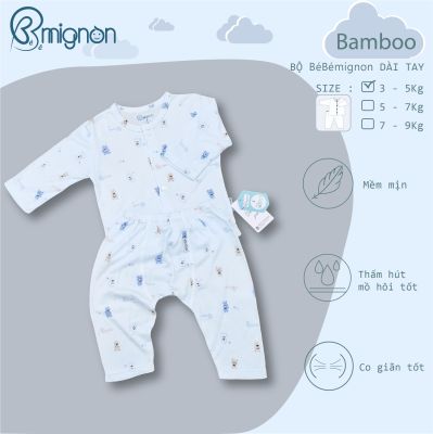 Bộ dài cài giữa sợi tre BéBé Mignon