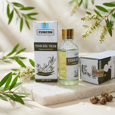 Dầu Tràm nguyên chất CUNCON 50ml (Nguyên chất 100%)