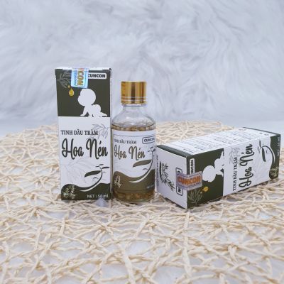 Dầu Tràm Ngâm Hoa Nén CUNCON 50ml (Nguyên chất 100%)